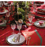 Le Jacquard Français Tafellinnen Féerie sucre d'orge red