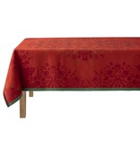 Le Jacquard Français Tafellinnen Féerie sucre d'orge red