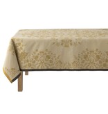 Le Jacquard Français Tafellinnen Féerie pain d'épices yellow