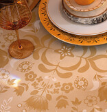 Le Jacquard Français Tafellinnen Féerie pain d'épices yellow