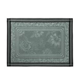 Le Jacquard Français Tafellinnen Romance tendresse green, 100% gekamd linnen