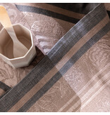 Le Jacquard Français Tafellinnen Romance tendresse pink, 100% gekamd linnen