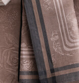 Le Jacquard Français Tafellinnen Romance tendresse pink, 100% gekamd linnen