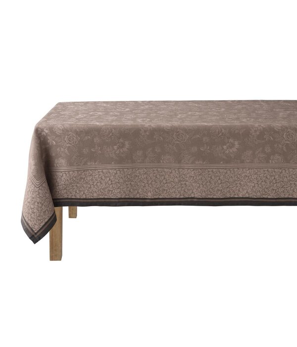 Le Jacquard Français Tafellinnen Romance tendresse pink, 100% gekamd linnen