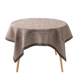 Le Jacquard Français Tafellinnen Romance tendresse pink, 100% gekamd linnen