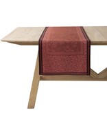 Le Jacquard Français Tafellinnen Romance passion red, 100% gekamd linnen