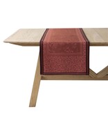 Le Jacquard Français Tafellinnen Romance passion red, 100% gekamd linnen