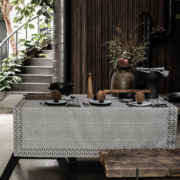 tafellaken Empreintes charbon black