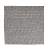 Le Jacquard Français servet Empreintes Rayures charbon black