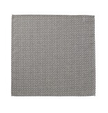 Le Jacquard Français servet Empreintes Tissage charbon black