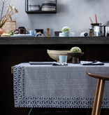 Le Jacquard Français tafellaken Empreintes cobalt blue