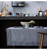 Le Jacquard Français tafellaken Empreintes cobalt blue