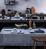 Le Jacquard Français tafellaken Empreintes cobalt blue