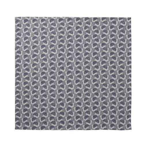 Le Jacquard Français servet Empreintes Pois cobalt blue