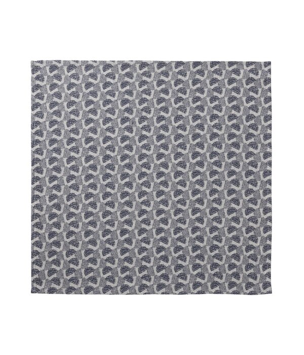 Le Jacquard Français servet Empreintes Pois cobalt blue