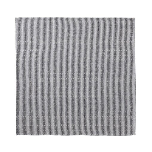 Le Jacquard Français servet Empreintes Rayures cobalt blue