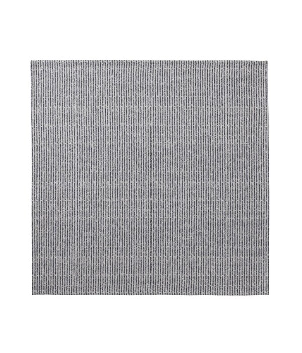 Le Jacquard Français servet Empreintes Rayures cobalt blue