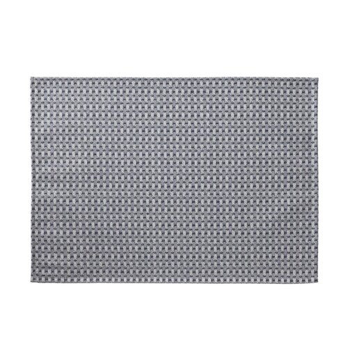 Le Jacquard Français gecoate placemat Empreintes Tissage cobalt blue