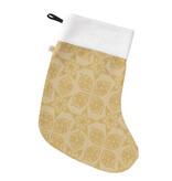 Le Jacquard Français kerstsok Féerie yellow