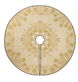 Le Jacquard Français kerstboomkleed Féerie yellow