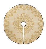 Le Jacquard Français kerstboomkleed Féerie yellow