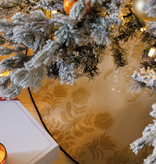 Le Jacquard Français kerstboomkleed Féerie yellow