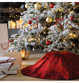 Le Jacquard Français kerstboomkleed Féerie red