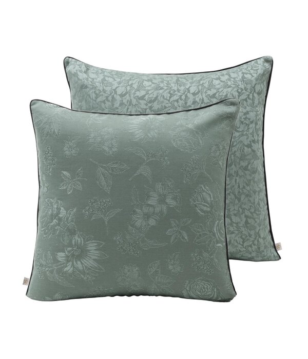 Le Jacquard Français Romance tendresse green kussenhoezen, vanaf
