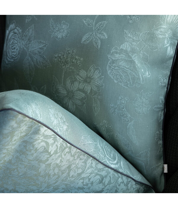 Le Jacquard Français Romance tendresse green kussenhoezen, vanaf
