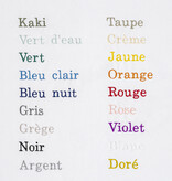 Le Jacquard Français kerstsok Féerie red