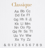 Le Jacquard Français kerstsok Féerie red