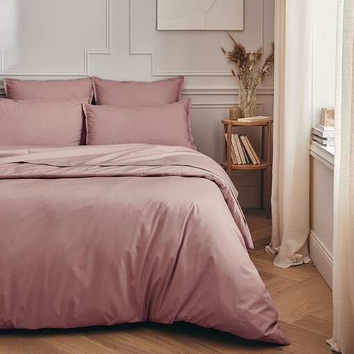 Essix uni gekamd katoen lilas, 200TC