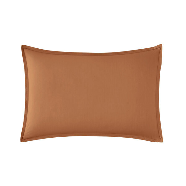 kussensloop uni (effen) cuir 200TC, vanaf