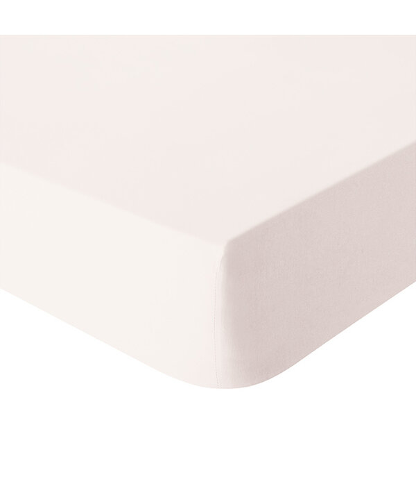 Essix hoeslaken gewassen katoen biscuit, matras tot 25 cm hoog, vanaf