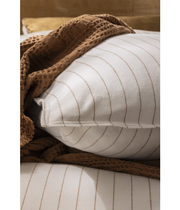 Essix flanellen beddengoed Equilibre noisette (flanel)