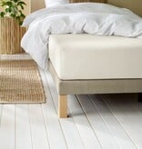 De Witte Lietaer flanellen soft white hoeslaken Laurence