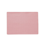 Jazz nude (ND) lederlook rechthoekige placemats per 6