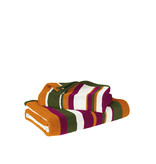 De Witte Lietaer Ophelia Artemis - beet red - copper - cream - khaki