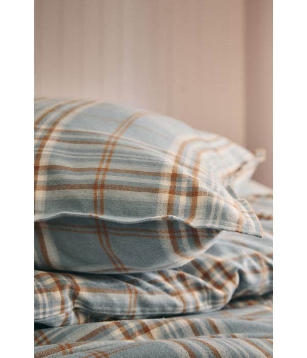 Essix flanellen dekbedovertrek Tartan
