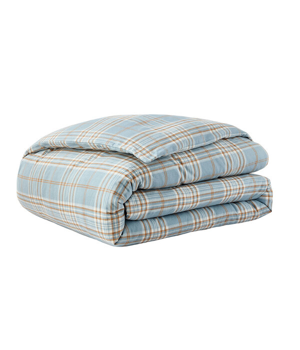 Essix flanellen dekbedovertrek Tartan