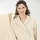 dames badjas met kapuchon roomwit (natur), Sauna 846 (33)