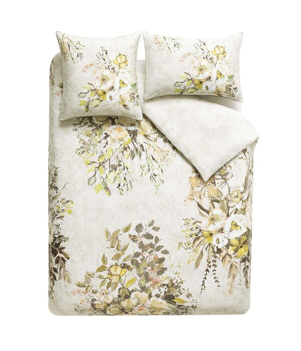 Designers Guild dekbedovertrek Margaretta sepia, 200TC