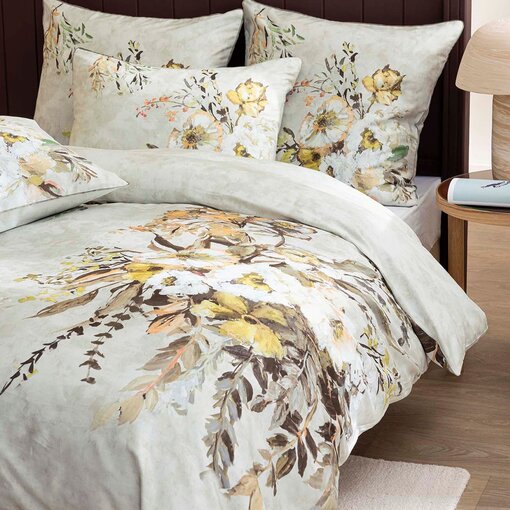 Designers Guild dekbedovertrek Margaretta sepia 200TC