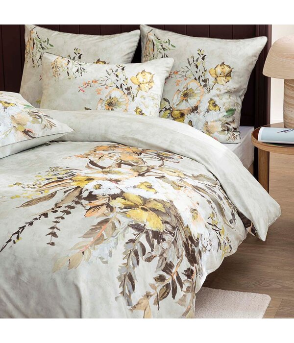 Designers Guild dekbedovertrek Margaretta sepia, 200TC