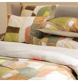 Designers Guild dekbedovertrek Clay Collage terracotta, 200TC