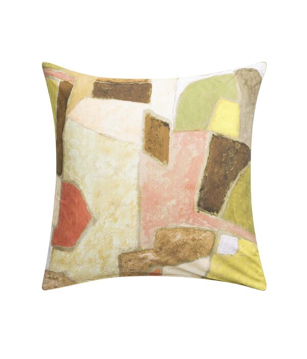 Designers Guild dekbedovertrek Clay Collage terracotta, 200TC