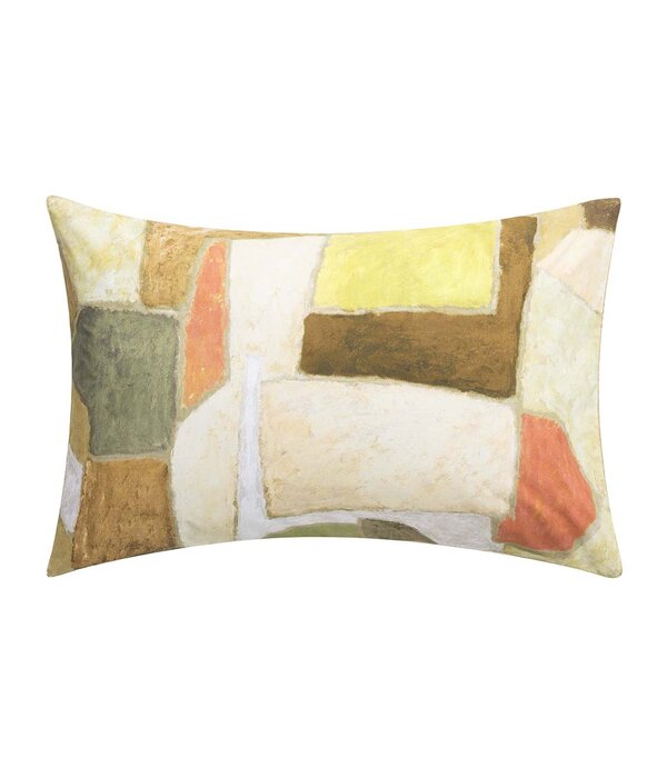Designers Guild dekbedovertrek Clay Collage terracotta, 200TC