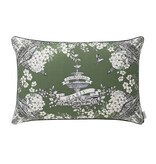 Alexandre Turpault Fauborg mousse/moss green kussenhoes (linnen)