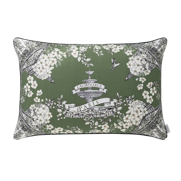 - Fauborg mousse/moss green kussenhoes (linnen)