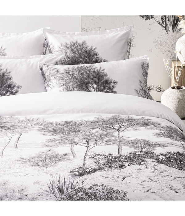 Alexandre Turpault Dune blanc 305TC, biologisch gekamd katoen satijn (GOTS)